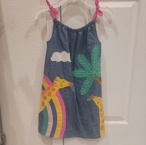 Boden girls giraffe dress